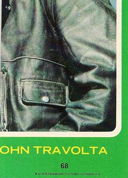 1978 Topps Grease #68 John Travolta Front