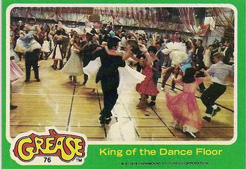 1978 Topps Grease #76 King of the Dance Floor Front