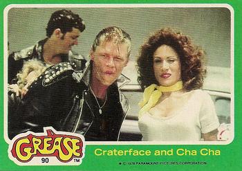 1978 Topps Grease #90 Craterface and Cha Cha Front