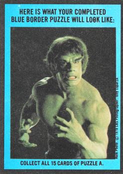 1979 Topps The Incredible Hulk #10 To Rescue a Child Back