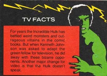 1979 Topps The Incredible Hulk #15 The Monster Strikes! Back
