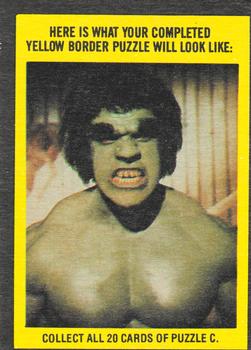 1979 Topps The Incredible Hulk #67 A Man Possessed Back