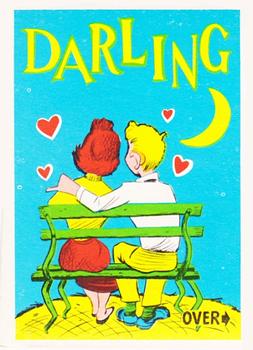 1961 Donruss Idiot Cards #6 Darling Front
