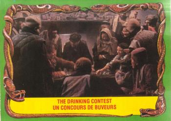 1981 O-Pee-Chee Raiders of the Lost Ark #21 The Drinking Contest Front