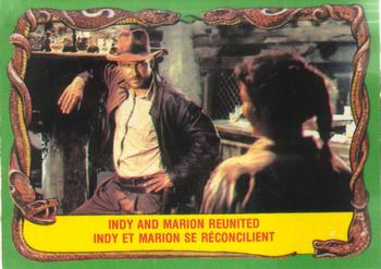 1981 O-Pee-Chee Raiders of the Lost Ark #22 Indy And Marion Reunited Front