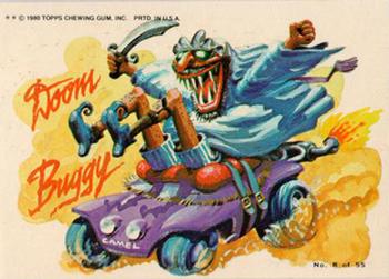 1980 Topps Weird Wheels #8 Doom Buggy Front