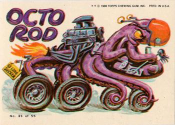 1980 Topps Weird Wheels #21 Octo Rod Front