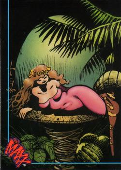 1993 Topps The Maxx #36 A Vision of the Jungle Queen Front