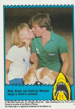 1983 Topps Jaws 3-D #11 Kathryn Morgan / Mike Brody Front