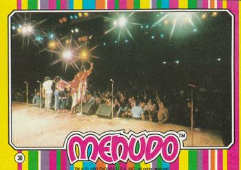 1983 Topps Menudo #30 (Purple puzzle, middle column 1) Front
