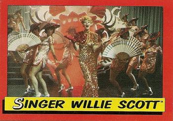 1984 Topps Indiana Jones and the Temple of Doom #2 Singer Willie Scott Front