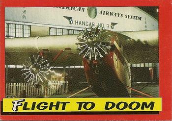 1984 Topps Indiana Jones and the Temple of Doom #8 Flight to Doom Front