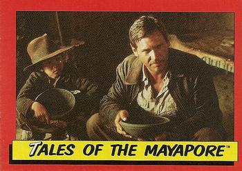 1984 Topps Indiana Jones and the Temple of Doom #14 Tales of the Mayapore Front