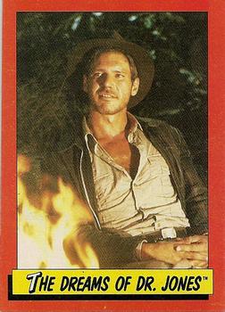 1984 Topps Indiana Jones and the Temple of Doom #19 The Dreams of Dr. Jones Front
