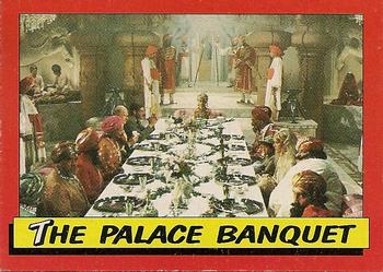 1984 Topps Indiana Jones and the Temple of Doom #23 The Palace Banquet Front