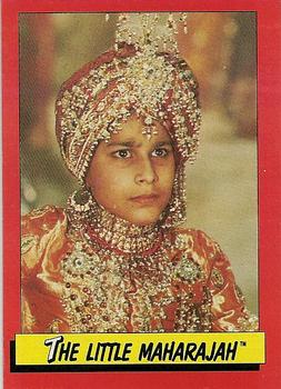 1984 Topps Indiana Jones and the Temple of Doom #24 The Little Maharajah Front