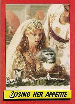 1984 Topps Indiana Jones and the Temple of Doom #27 Losing Her Appetite Front