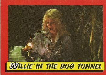 1984 Topps Indiana Jones and the Temple of Doom #36 Willie in the Bug Tunnel Front