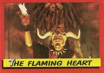 1984 Topps Indiana Jones and the Temple of Doom #40 The Flaming Heart Front