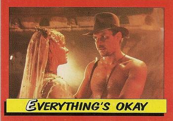 1984 Topps Indiana Jones and the Temple of Doom #53 Everything's Okay Front