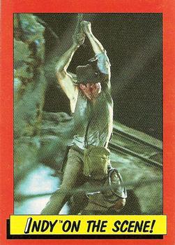1984 Topps Indiana Jones and the Temple of Doom #66 Indy on the Scene! Front