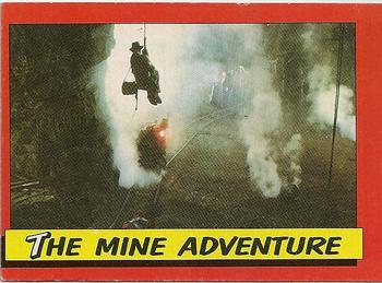 1984 Topps Indiana Jones and the Temple of Doom #67 The Mine Adventure Front