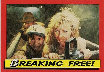 1984 Topps Indiana Jones and the Temple of Doom #69 Breaking Free! Front