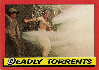 1984 Topps Indiana Jones and the Temple of Doom #71 Deadly Torrents Front