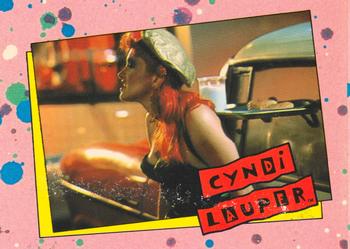 1985 Topps Cyndi Lauper #22 When Cyndi was a little girl growing up in Ozo Front