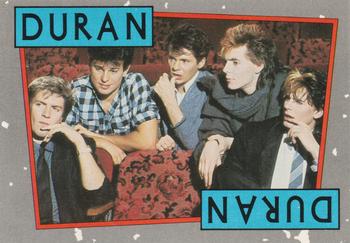 1985 Topps Duran Duran #2 Duran Duran - Band Front