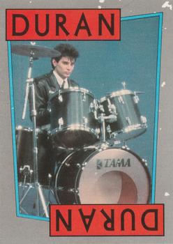 1985 Topps Duran Duran #4 Duran Duran - Roger Taylor Front