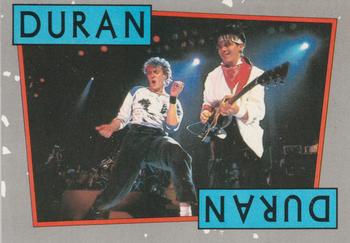 1985 Topps Duran Duran #24 Duran Duran - Simon Le Bon / Andy Taylor Front