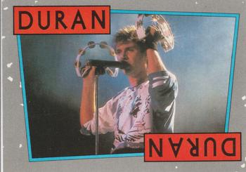 1985 Topps Duran Duran #25 Duran Duran - Simon Le Bon Front