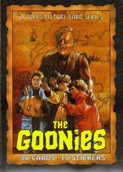 1985 Topps The Goonies #1 Title Card Front