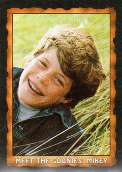 1985 Topps The Goonies #2 Meet the Goonies: Mikey Front