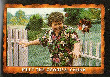 1985 Topps The Goonies #3 Meet the Goonies: Chunk Front