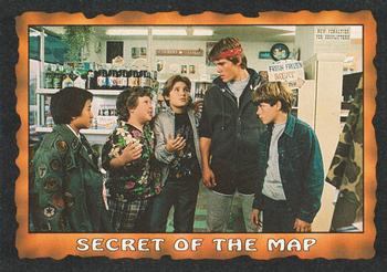 1985 Topps The Goonies #15 Secret of the Map Front