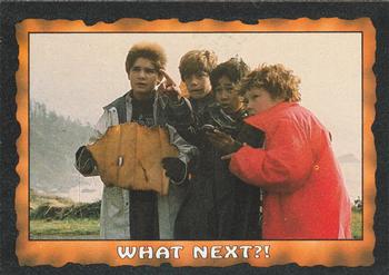 1985 Topps The Goonies #17 What Next?! Front