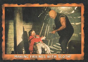 1985 Topps The Goonies #31 Making Friends with Sloth! Front