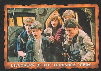 1985 Topps The Goonies #47 Discovery of the Treasure Cabin! Front