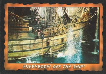 1985 Topps The Goonies #64 Everybody! Off the Ship! Front