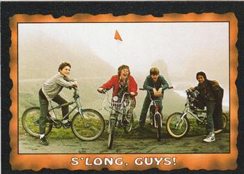 1985 Topps The Goonies #74 S'Long, Guys! Front