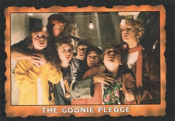 1985 Topps The Goonies #85 The Goonie Pledge Front