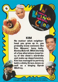 1992 Topps In Living Color #9 Kim Back