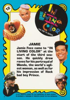 1992 Topps In Living Color #12 Jamie Back