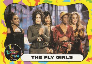 1992 Topps In Living Color #14 The Fly Girls Front