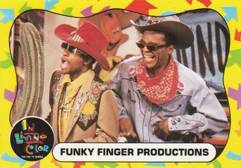 1992 Topps In Living Color #21 Funky Finger Productions Front