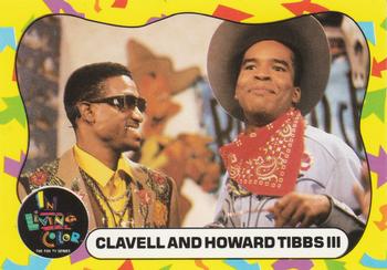1992 Topps In Living Color #22 Clavell and Howard Tibbs III Front