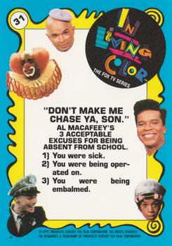1992 Topps In Living Color #31 