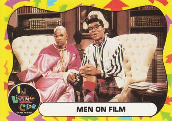 1992 Topps In Living Color #33 Men on Film Front